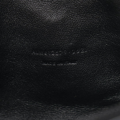 Saint Laurent Grain De Poudre Matelasse Monogram Mini Lou Camera Bag Black 6 of 9