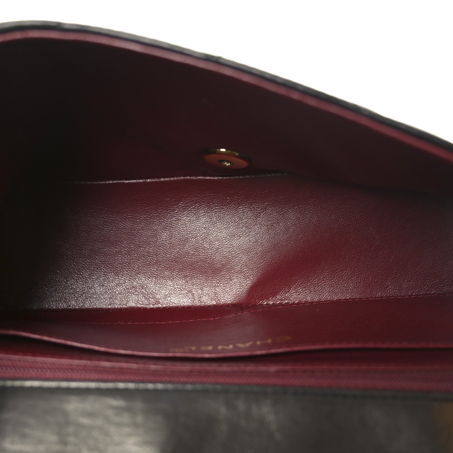Chanel Lambskin Quilted Small Single Flap Black 5 of 9