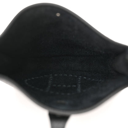 Hermes Taurillon Clemence Evelyne TPM Black 5 of 10
