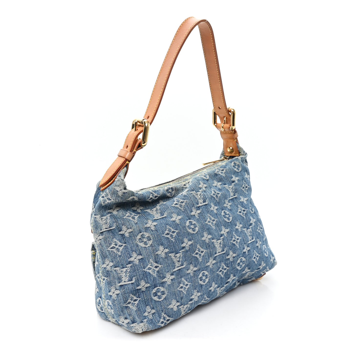 Monogram Denim Baggy PM Blue