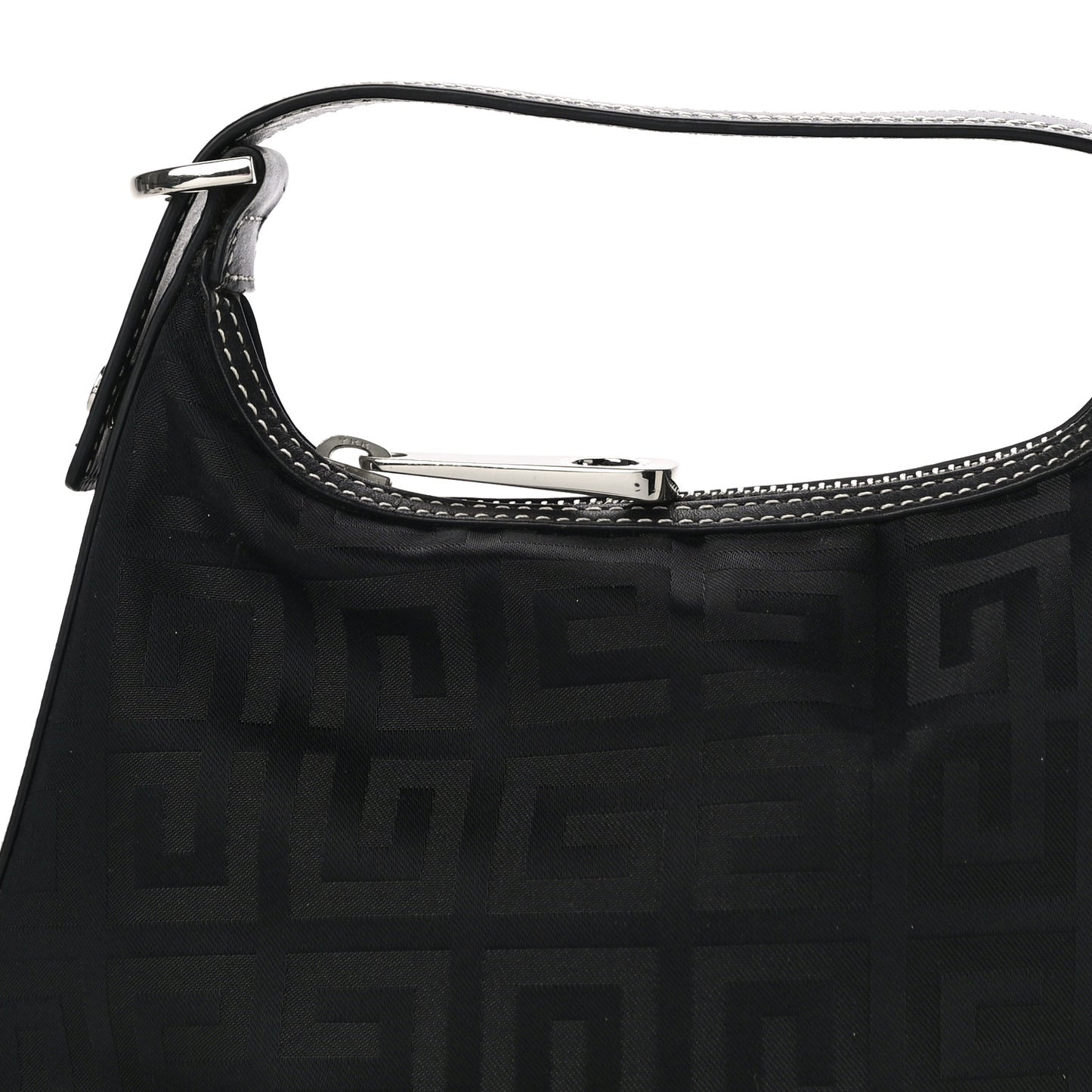 Nylon Shoulder Bag Black