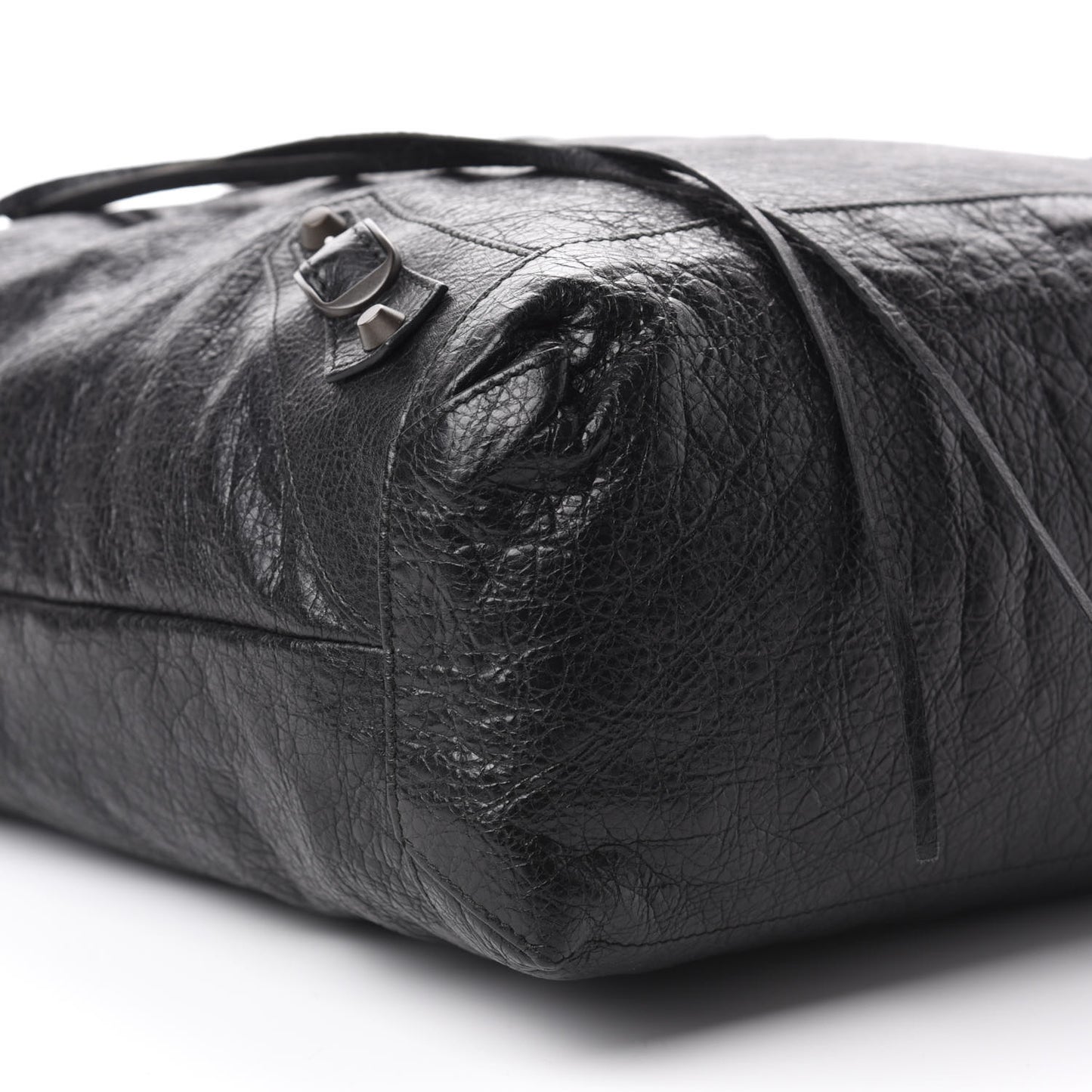 Agneau Classic Hardware Day Hobo Black