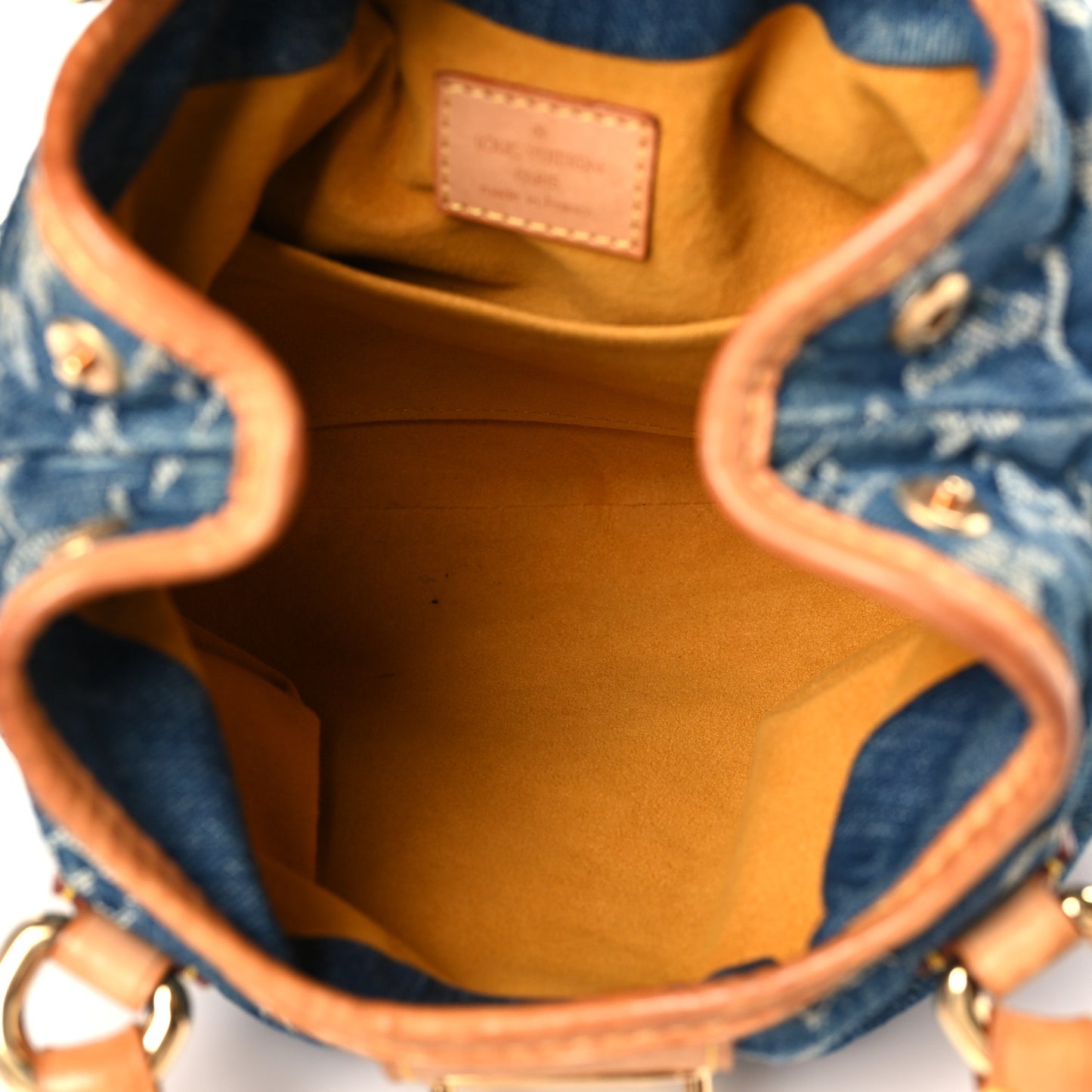 Monogram Denim Pleaty Blue