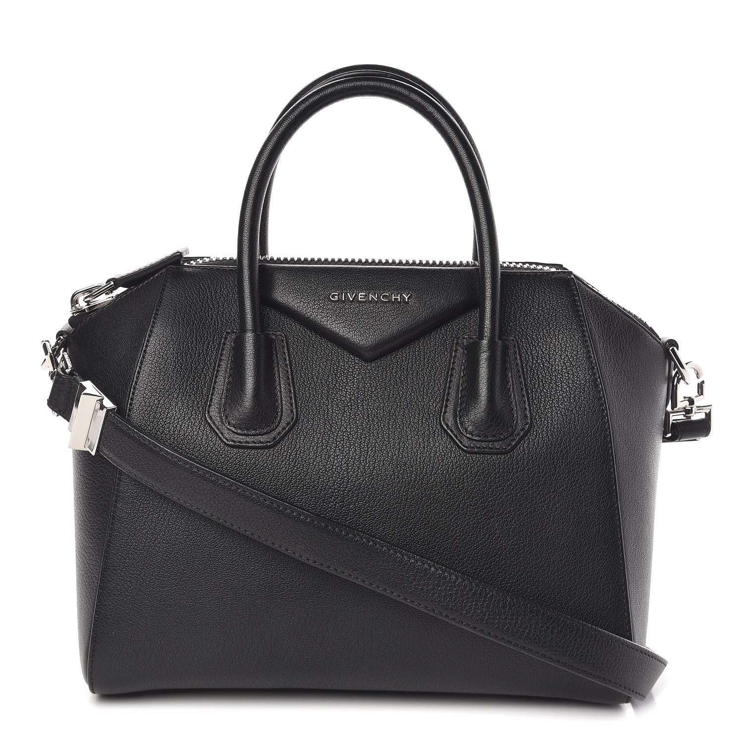 Givenchy Sugar Goatskin Small Antigona Black 1 of 12