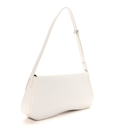 Celine Shiny Calfskin Medium Lola Bag Blanc De Blanc 2 of 9