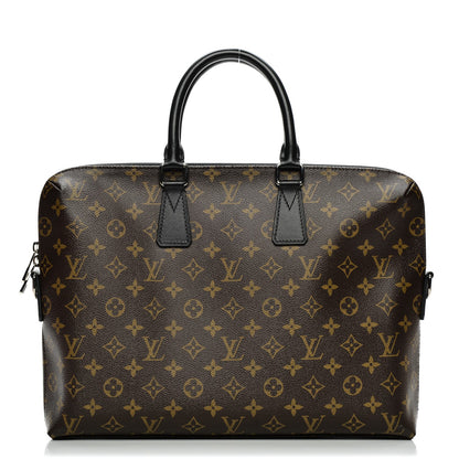 Louis Vuitton Monogram Macassar Porte-Documents Jour 1 of 7