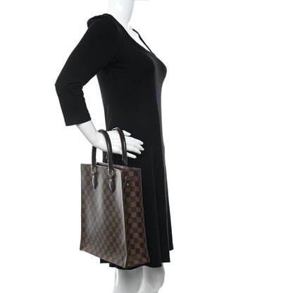 Louis Vuitton Damier Ebene Sac Plat PM 2 of 8