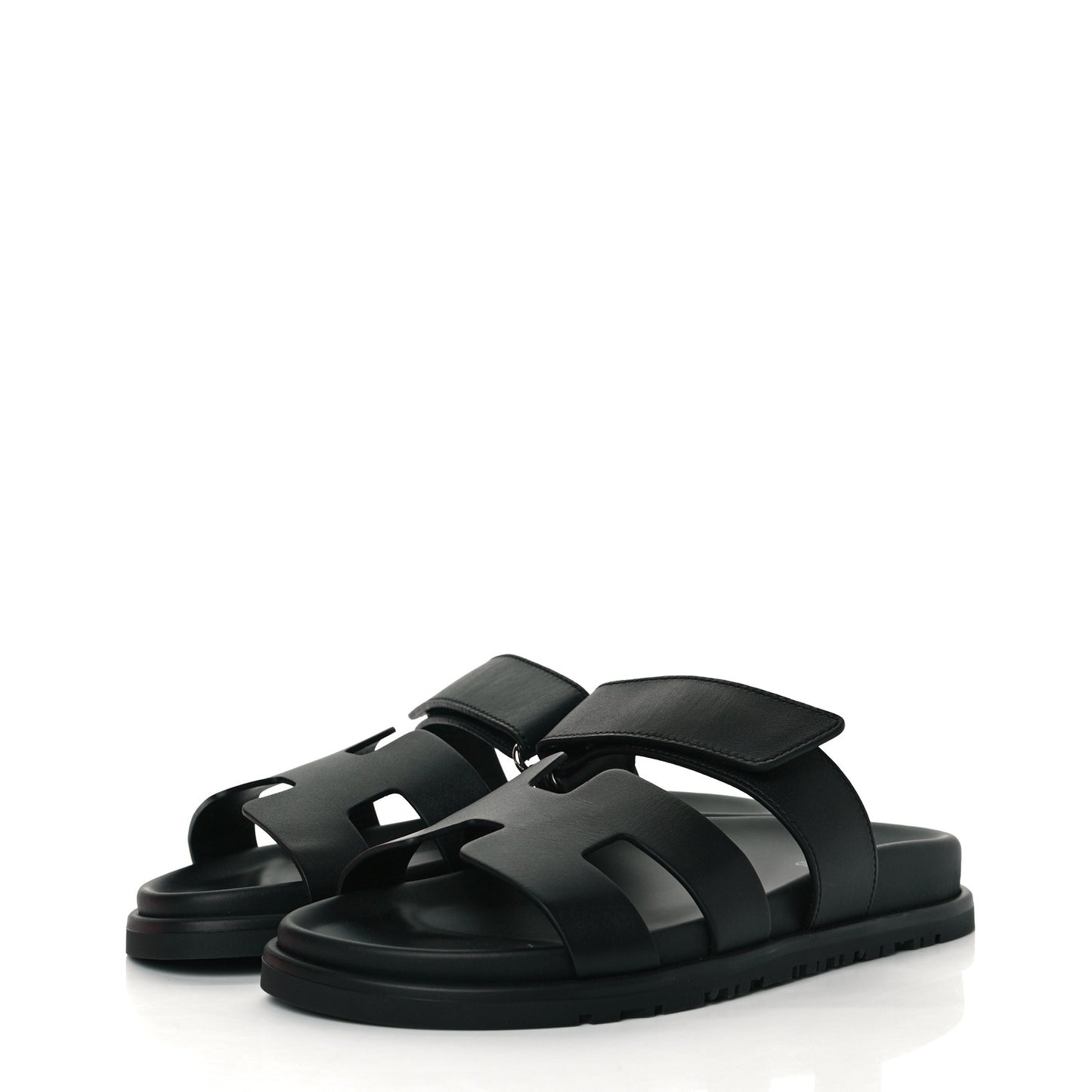 Calfskin Womens Chypre Sandals 36 Black