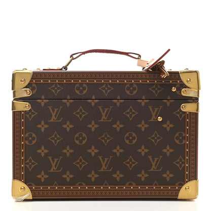 Louis Vuitton Monogram Boite Flacons Beauty Train Trunk Case Rouge Flamme 2 of 15