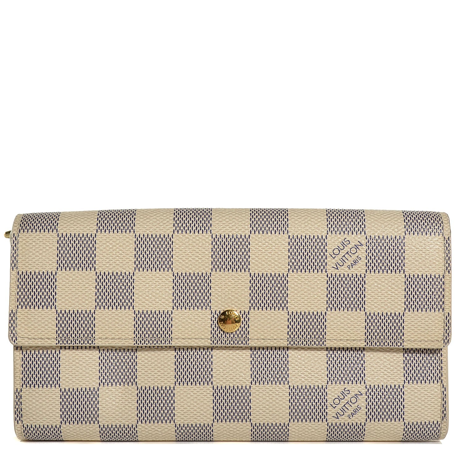 Louis Vuitton Damier Azur Sarah Wallet 1 of 7