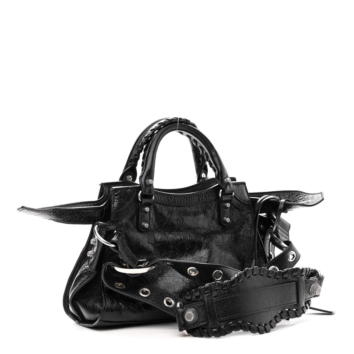 Agneau Arena Neo Cagole Handbag XS Black
