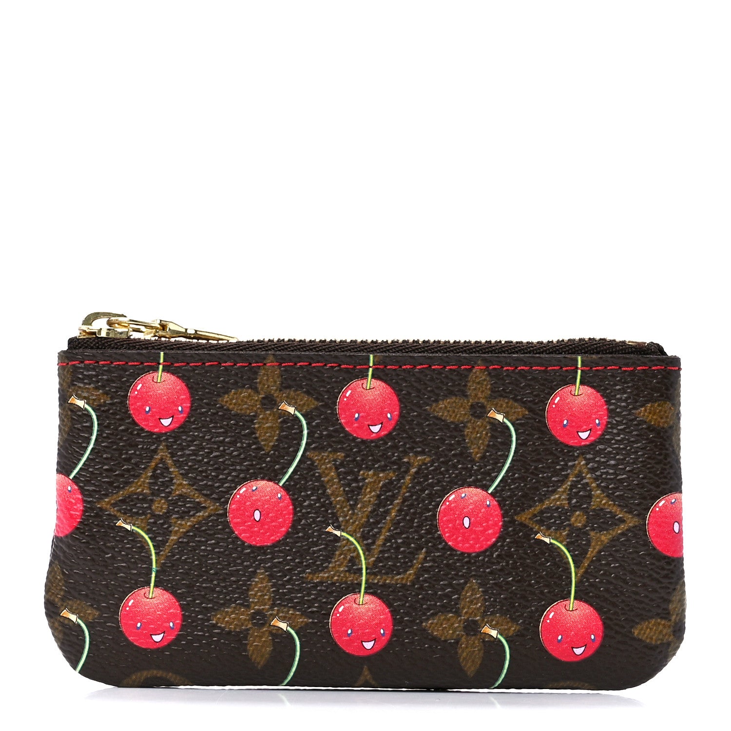 Louis Vuitton Monogram Cerises Key Pouch 1 of 10