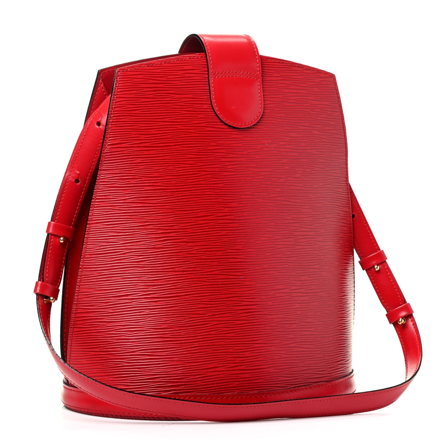 Louis Vuitton Epi Cluny Castillan Red 2 of 4