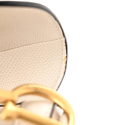 Christian Dior Grained Calfskin Mini Saddle Bag White 10 of 15