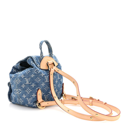Louis Vuitton Denim Venice Backpack Blue 2 of 8