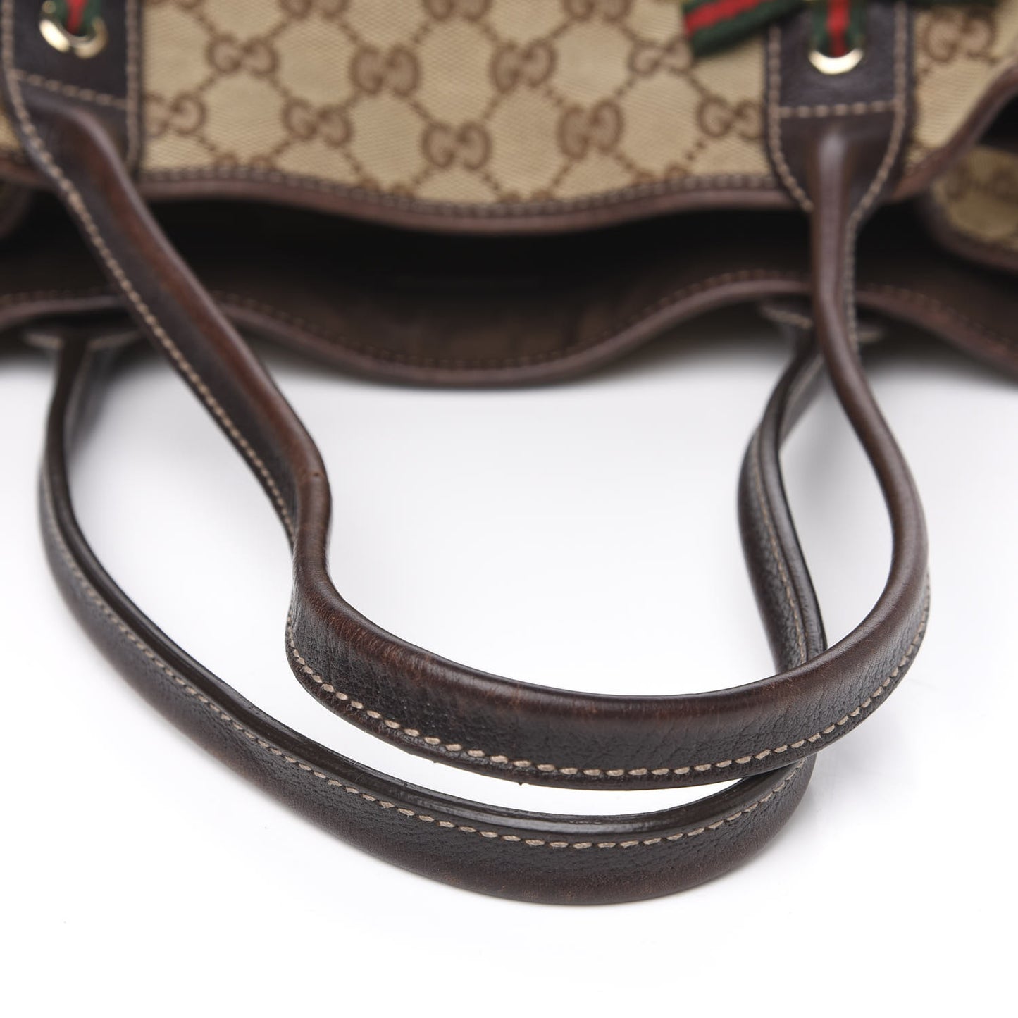 Monogram Medium Princy Tote Dark Brown