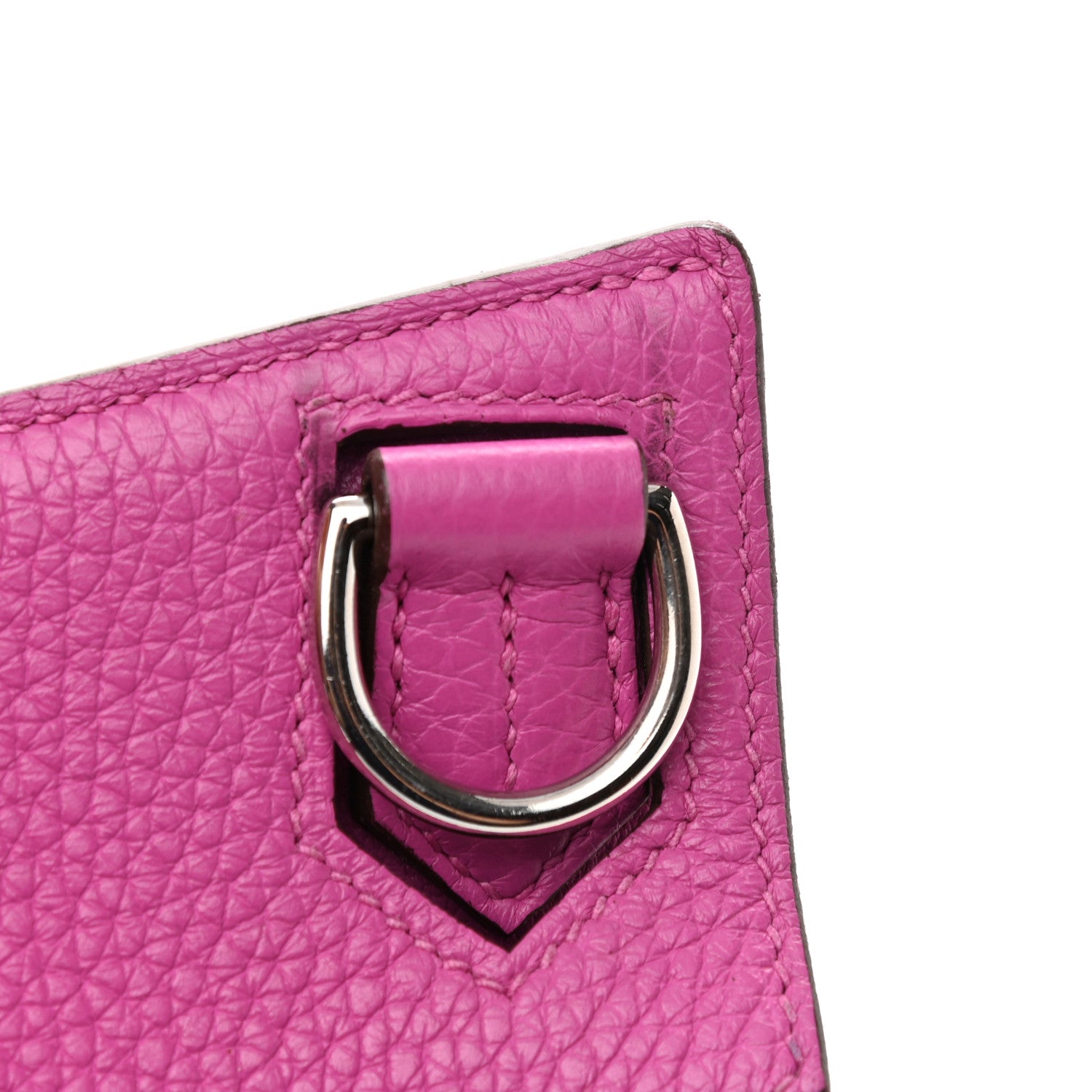 Hermes Taurillon Clemence Jypsiere 28 Magnolia 10 of 10