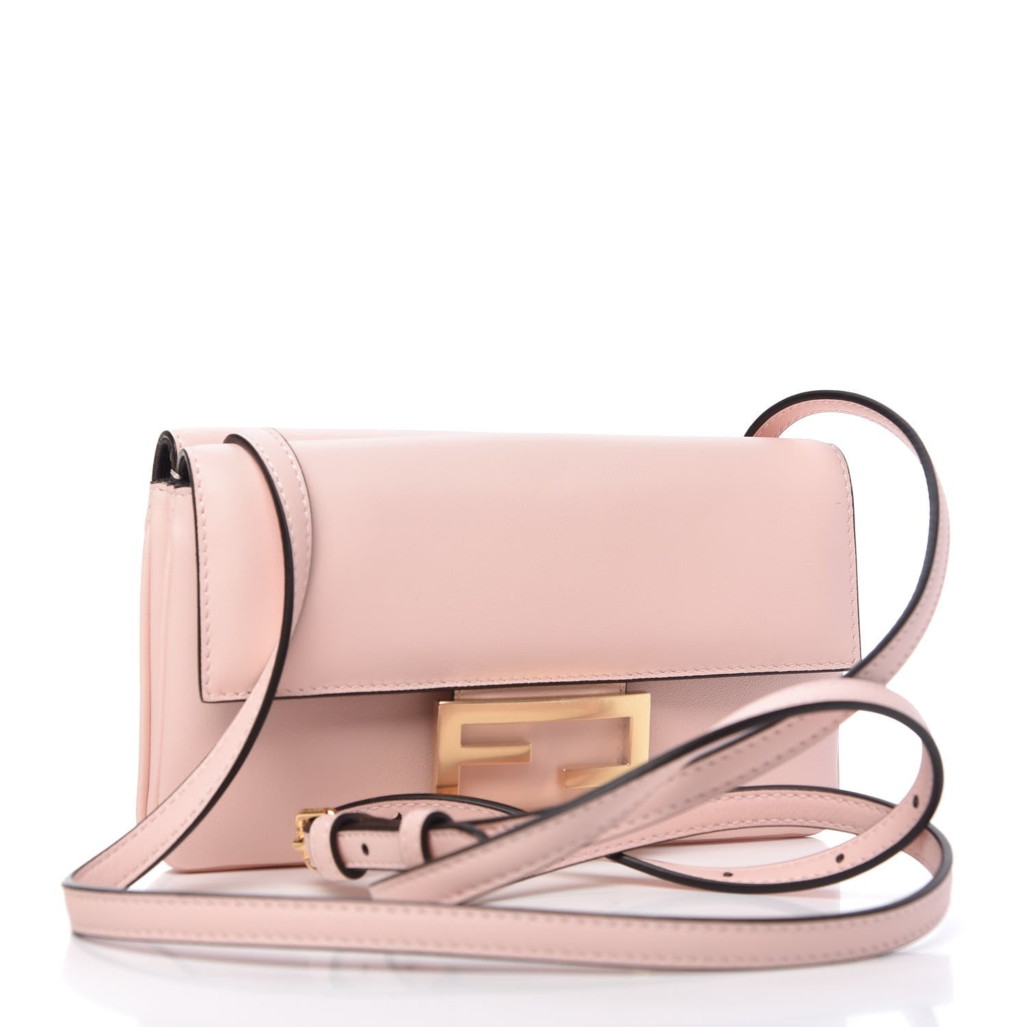 Fendi Vitello Grace Matte Duo Baguette Confetto 3 of 12