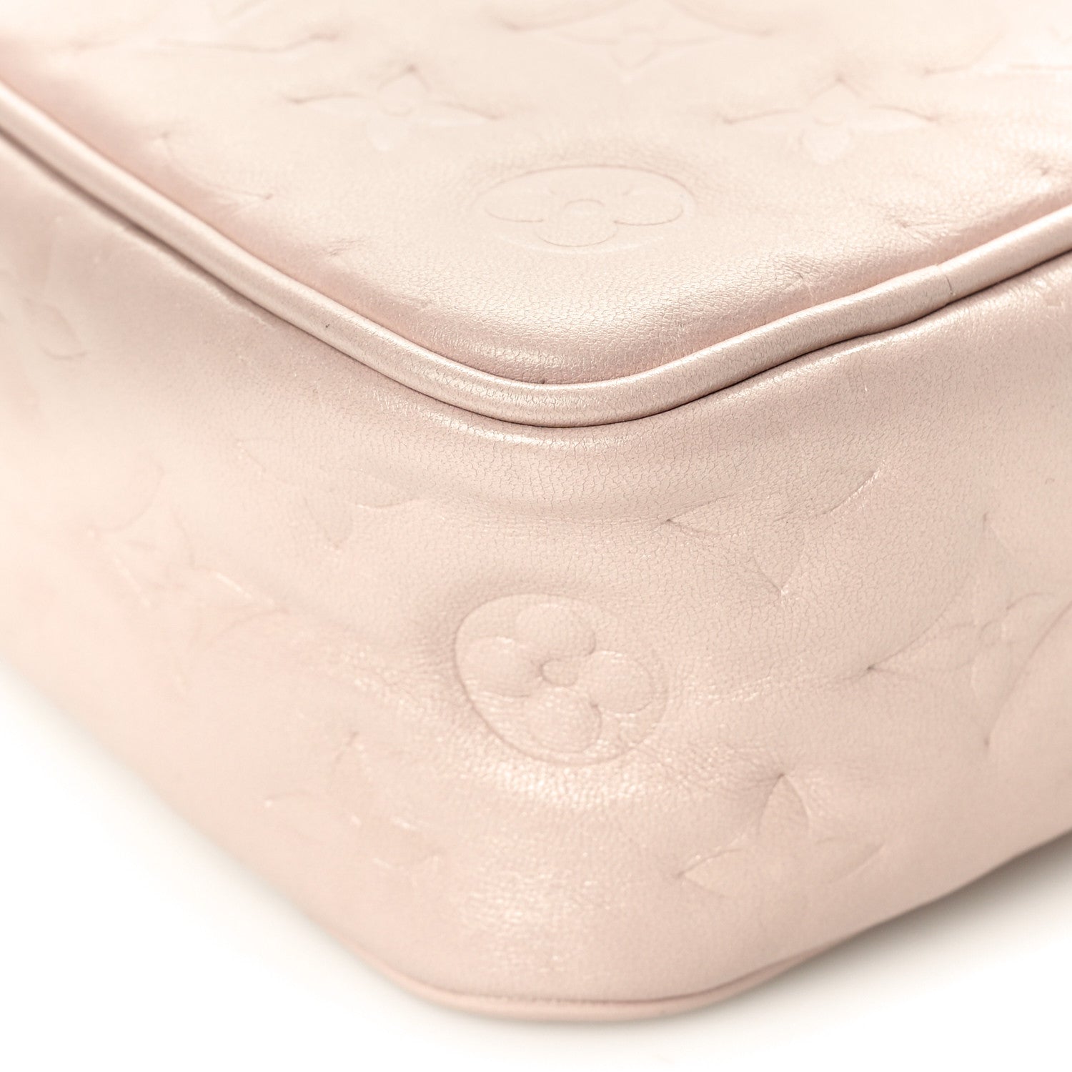 Louis Vuitton Lambskin Embossed Monogram Fall In Love Sac Coeur Light Pink 8 of 8