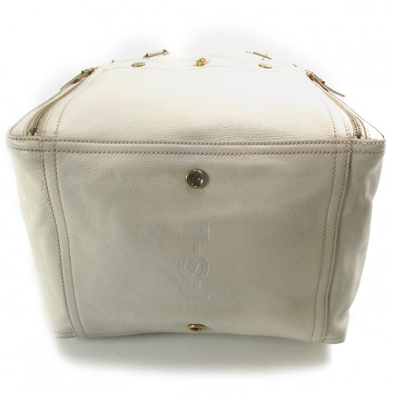 Large Downtown Tote Ivory