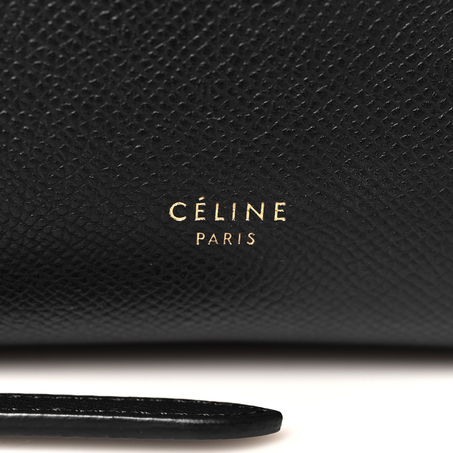 Celine Grained Calfskin Nano Belt Bag Black 6 of 11