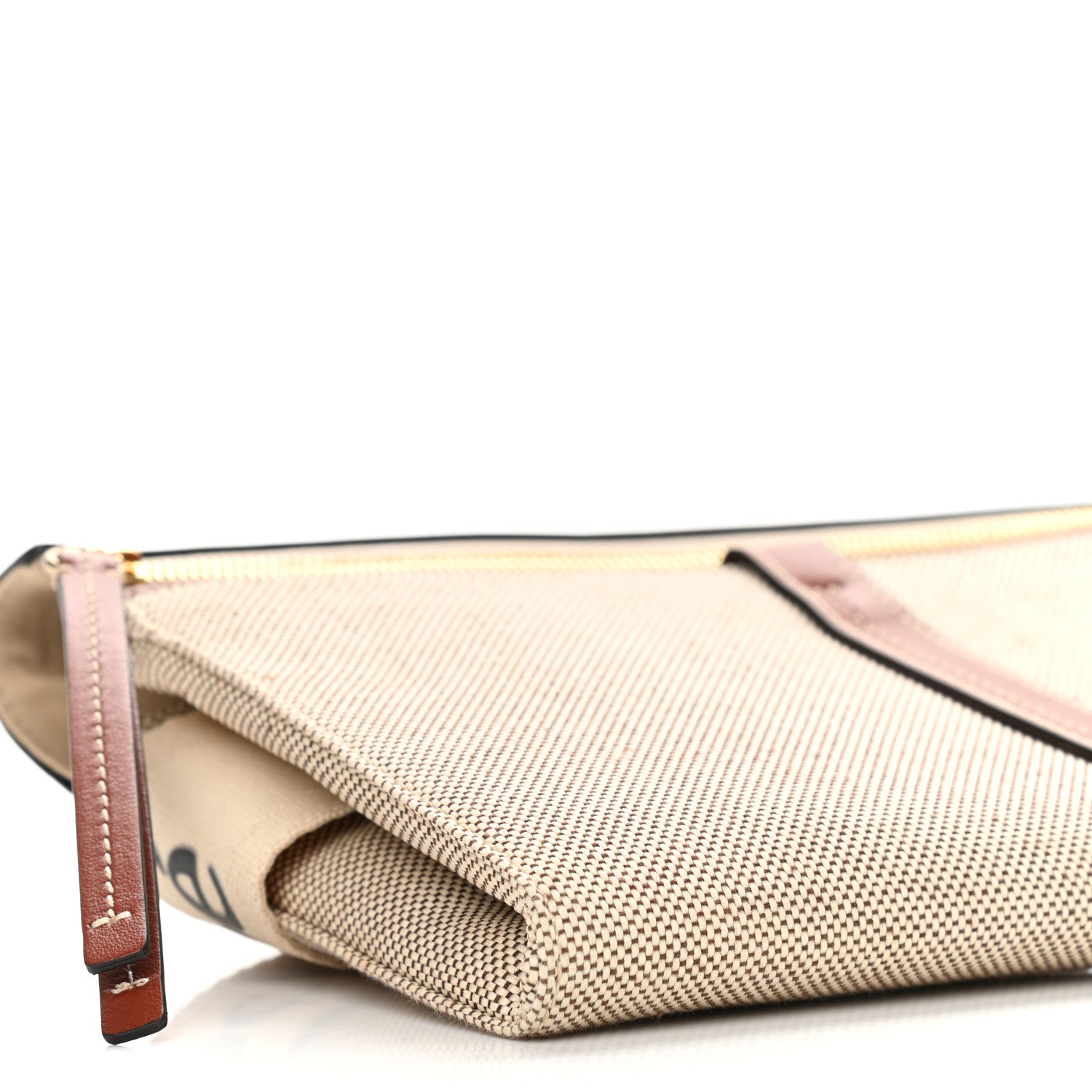 Chloe Cotton Calfskin Woody Belt Bag Beige Brown 9 of 10