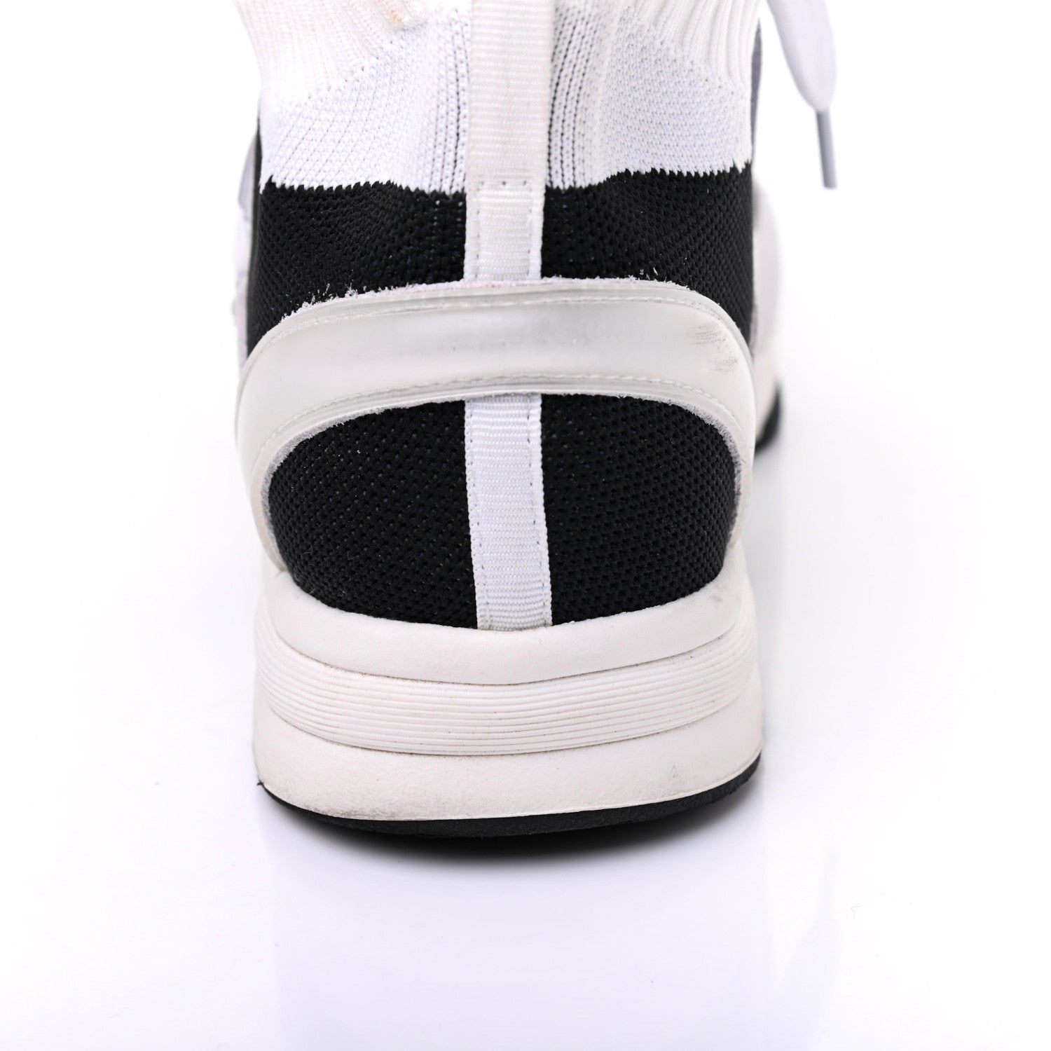 Chanel Fabric Suede Calfskin Stretch CC Sneakers 38 Beige Black 12 of 19