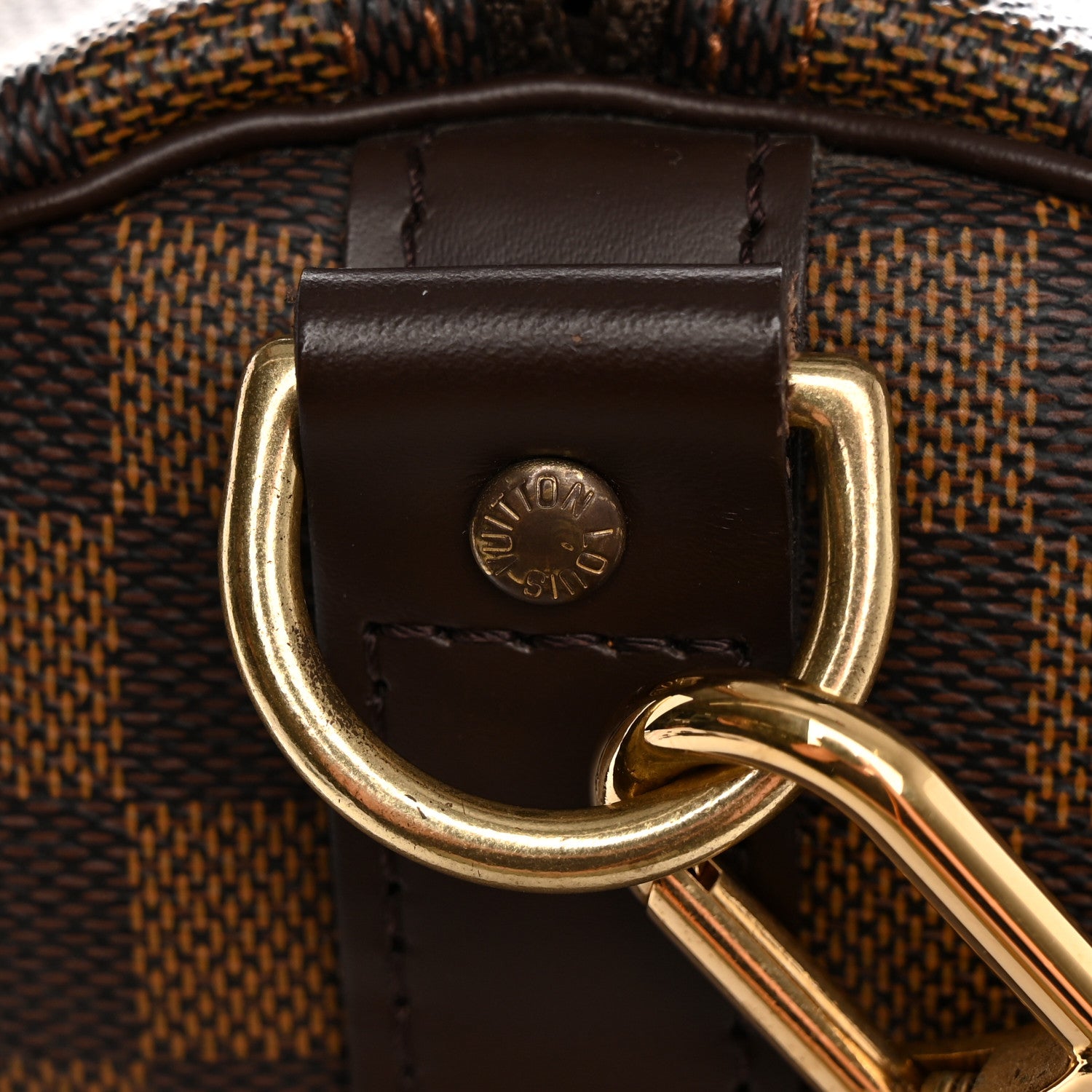 Louis Vuitton Damier Ebene Keepall Bandouliere 55 10 of 12