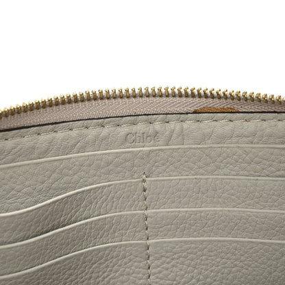 Chloe Calfskin Marcie Long Zip Around Wallet Dove 6 of 9