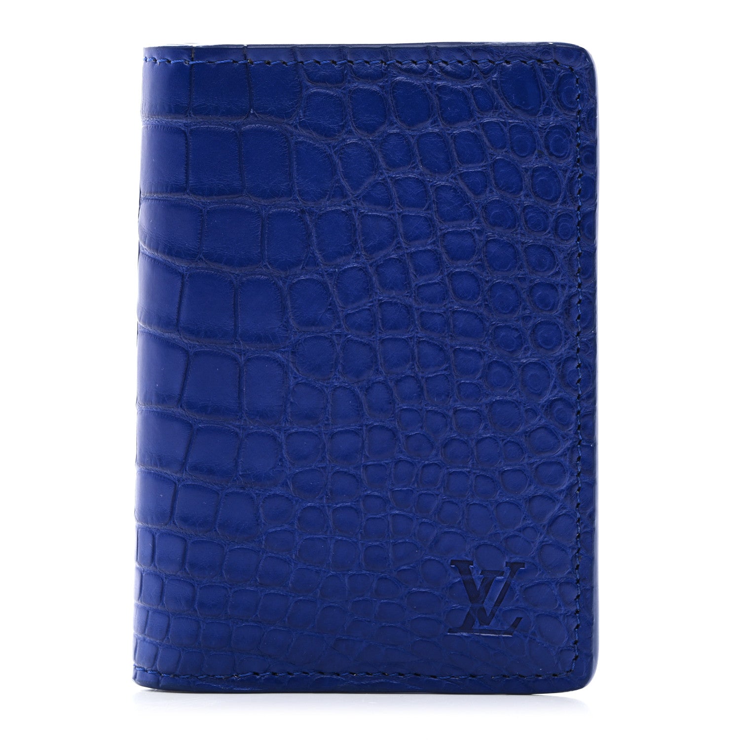 Louis Vuitton Crocodile Pocket Organizer Bleu De Methylene 1 of 7