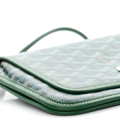 Goyard Goyardine Plumet Wallet Clutch Green 11 of 12
