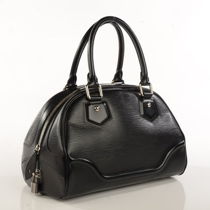 Louis Vuitton Epi Bowling Montaigne PM Black 3 of 7