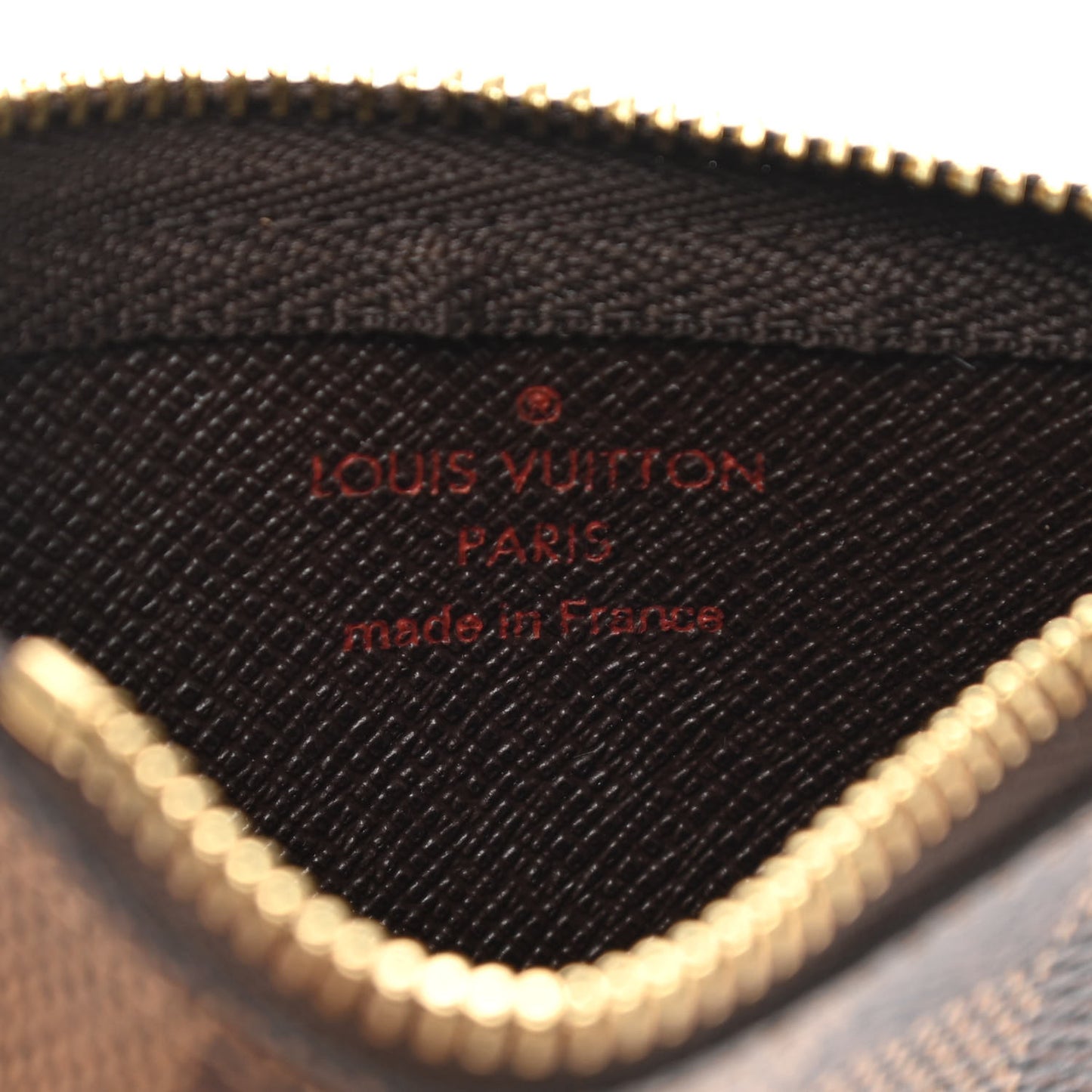 Damier Ebene Key Pouch
