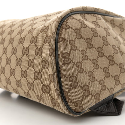 Gucci Monogram Travel Backpack Dark Brown 10 of 12