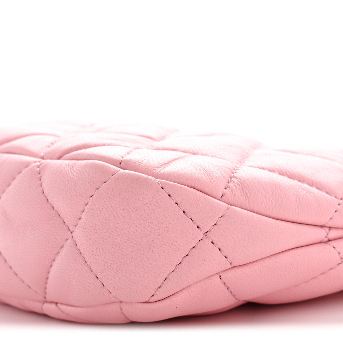 Chanel Lambskin Quilted CC Links Hobo Light Pink 9 of 10