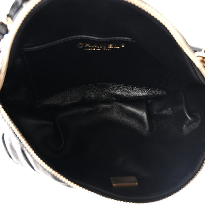 Chanel Lambskin Quilted Waist Bag Fanny Pack Black 5 of 13