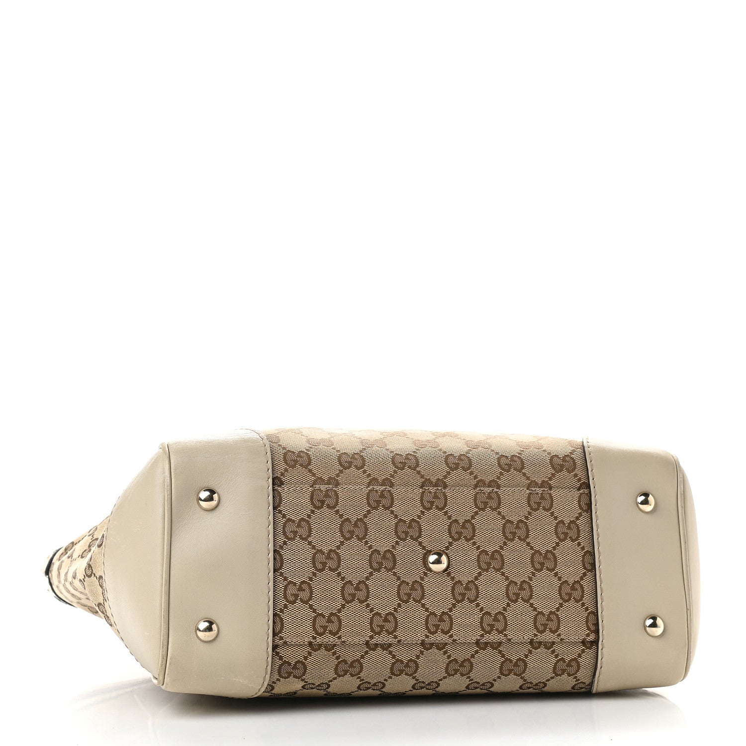 Gucci Monogram Web Medium Mayfair Tote Gold 4 of 11