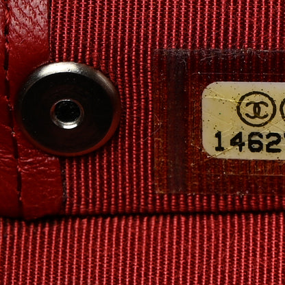 Chanel Lambskin Quilted 6 Key Holder Red 8 of 13