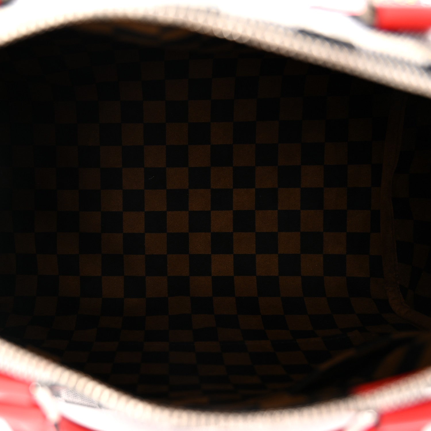 Louis Vuitton Damier Speedy Bandouliere 30 Black White 5 of 10