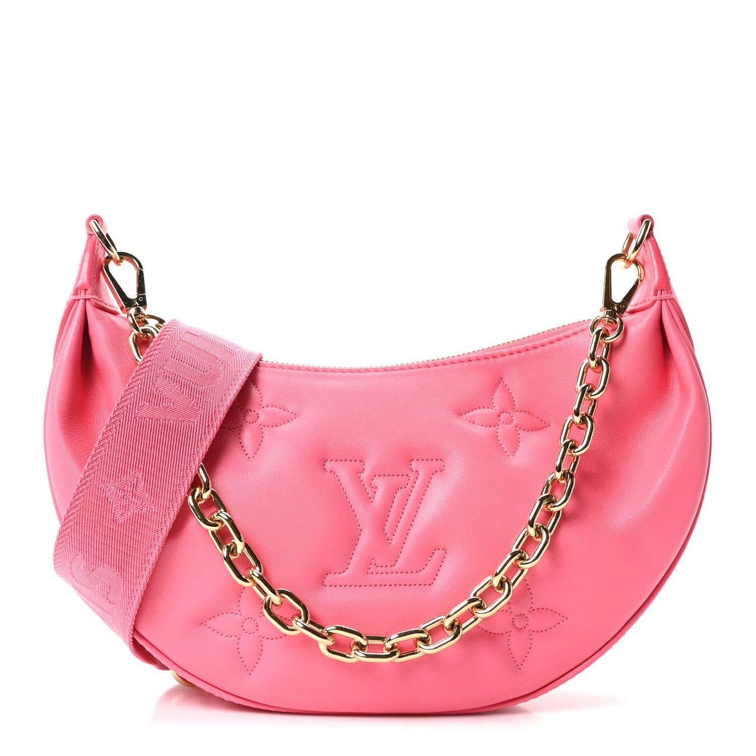 Louis Vuitton Calfskin Bubblegram Over The Moon Dragon Fruit 1 of 8