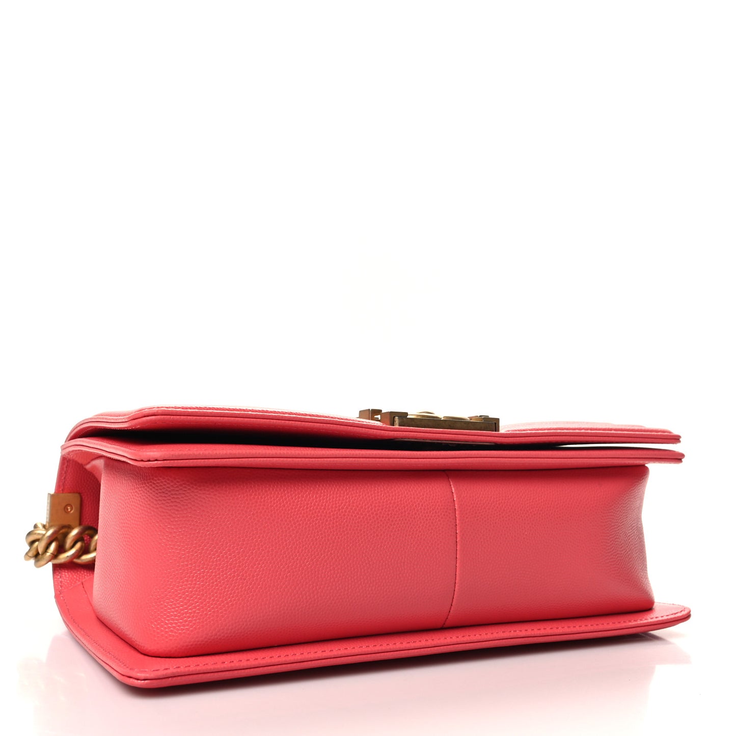 Caviar Quilted Medium Boy Flap Pink