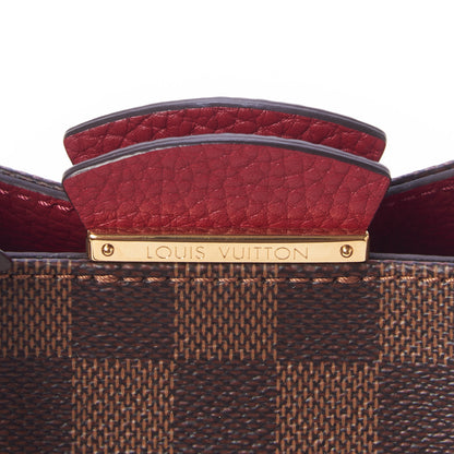 Louis Vuitton Damier Ebene Cuir Taurillon Brittany Wine 7 of 7