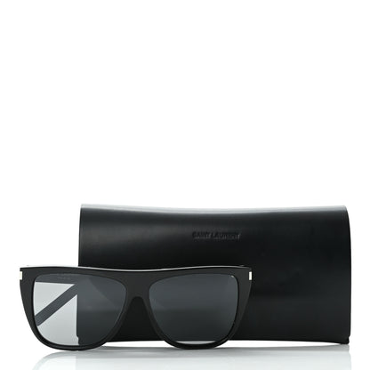 Saint Laurent Acetate SL1 Sunglasses Black 8 of 8