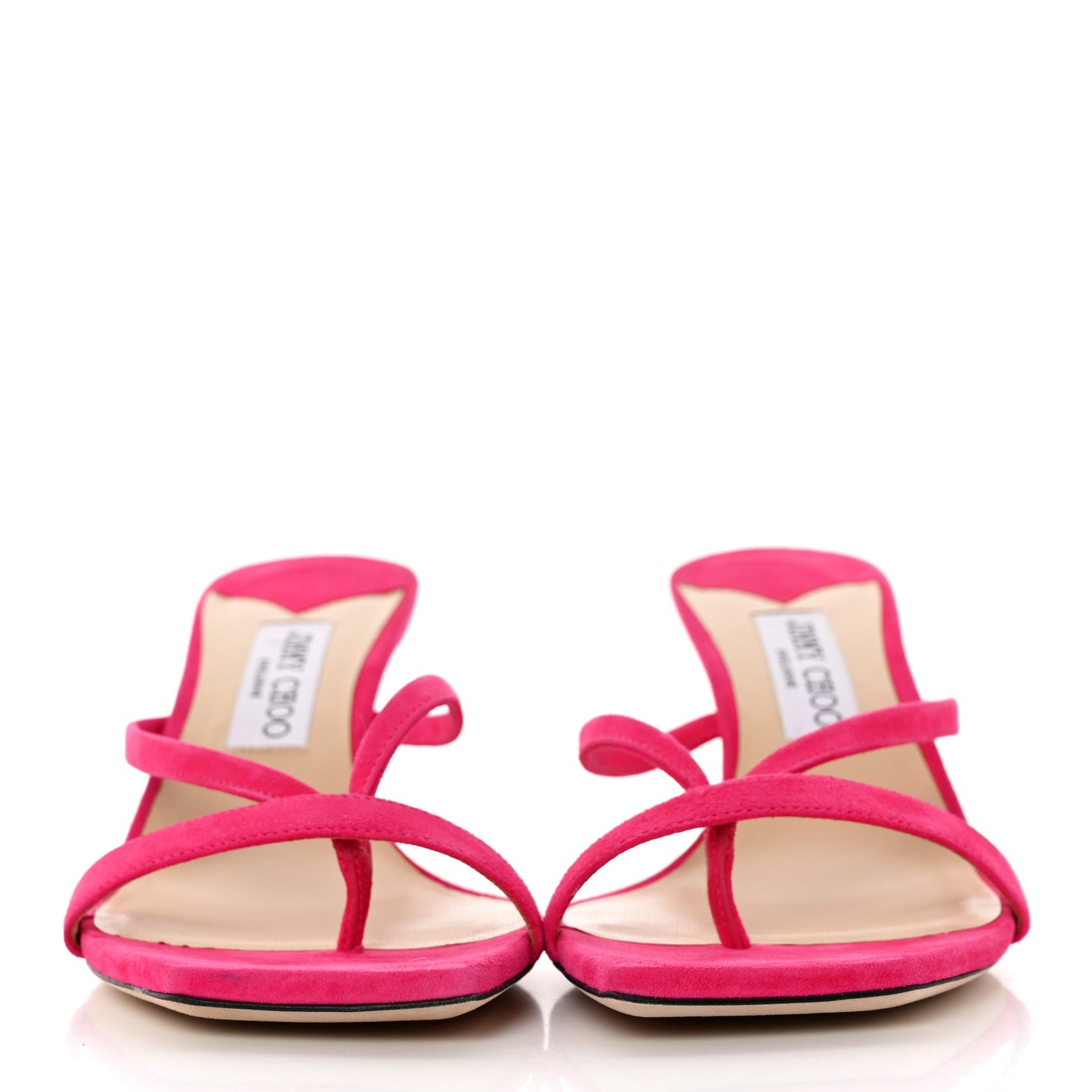 Suede Maelie 70 Mule Pumps 40 Light Fuchsia