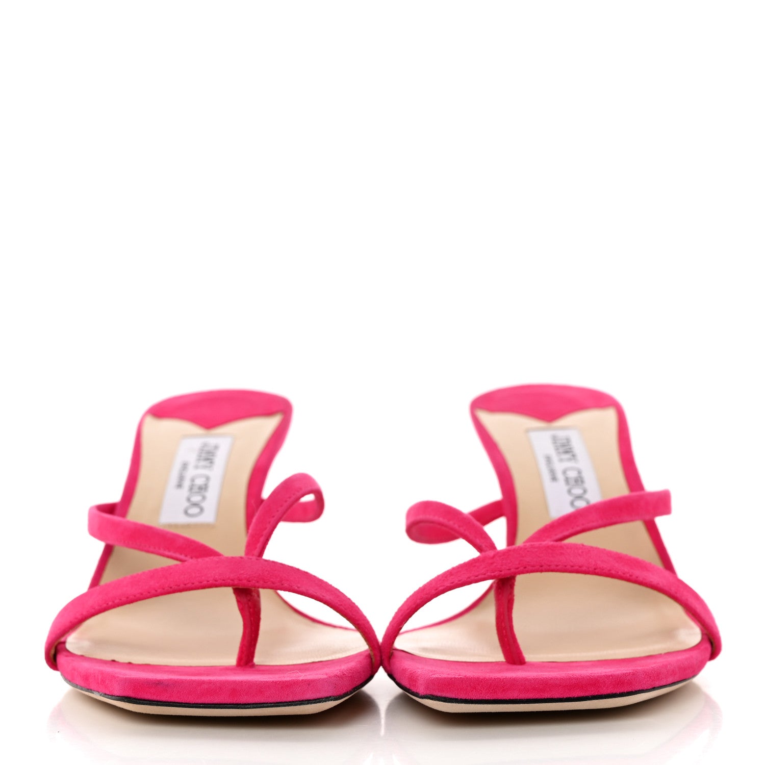 Jimmy Choo Suede Maelie 70 Mule Pumps 40 Light Fuchsia 2 of 13