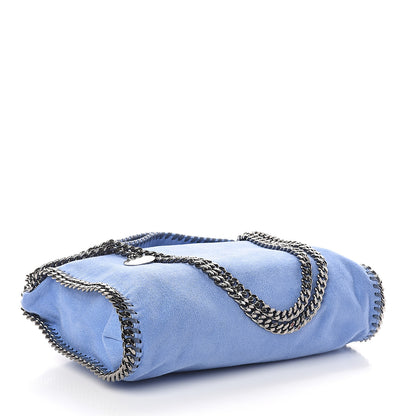 Stella McCartney Shaggy Deer Falabella Small Tote Blue 4 of 9