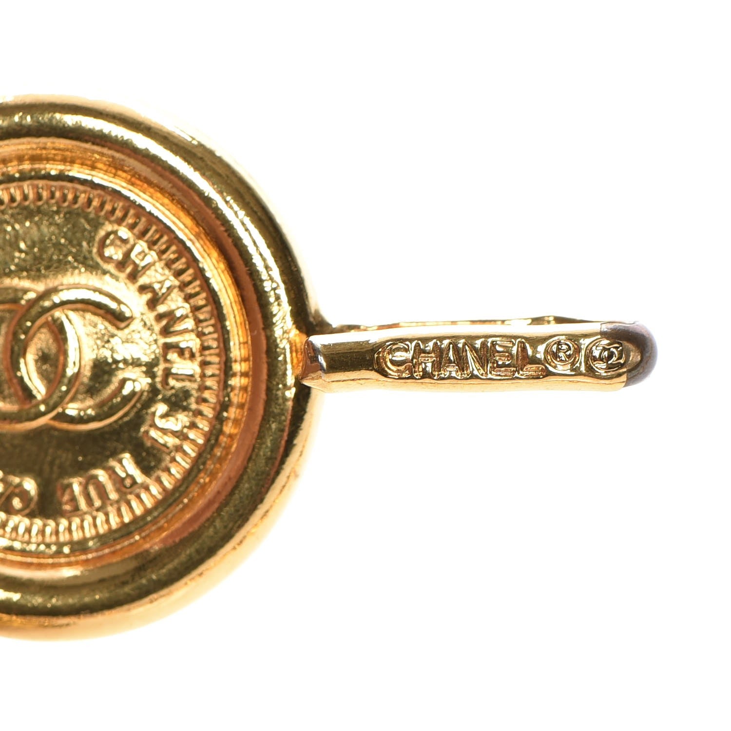 Chanel Chain 31 Rue Cambon Medallion Belt Gold 5 of 6