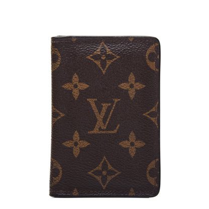 Louis Vuitton Monogram Pocket Organizer Card Holder NM 1 of 14
