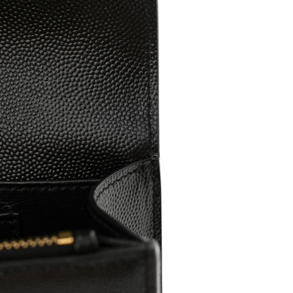 Saint Laurent Grain De Poudre Monogram Kate Belt Bag Black 10 of 12