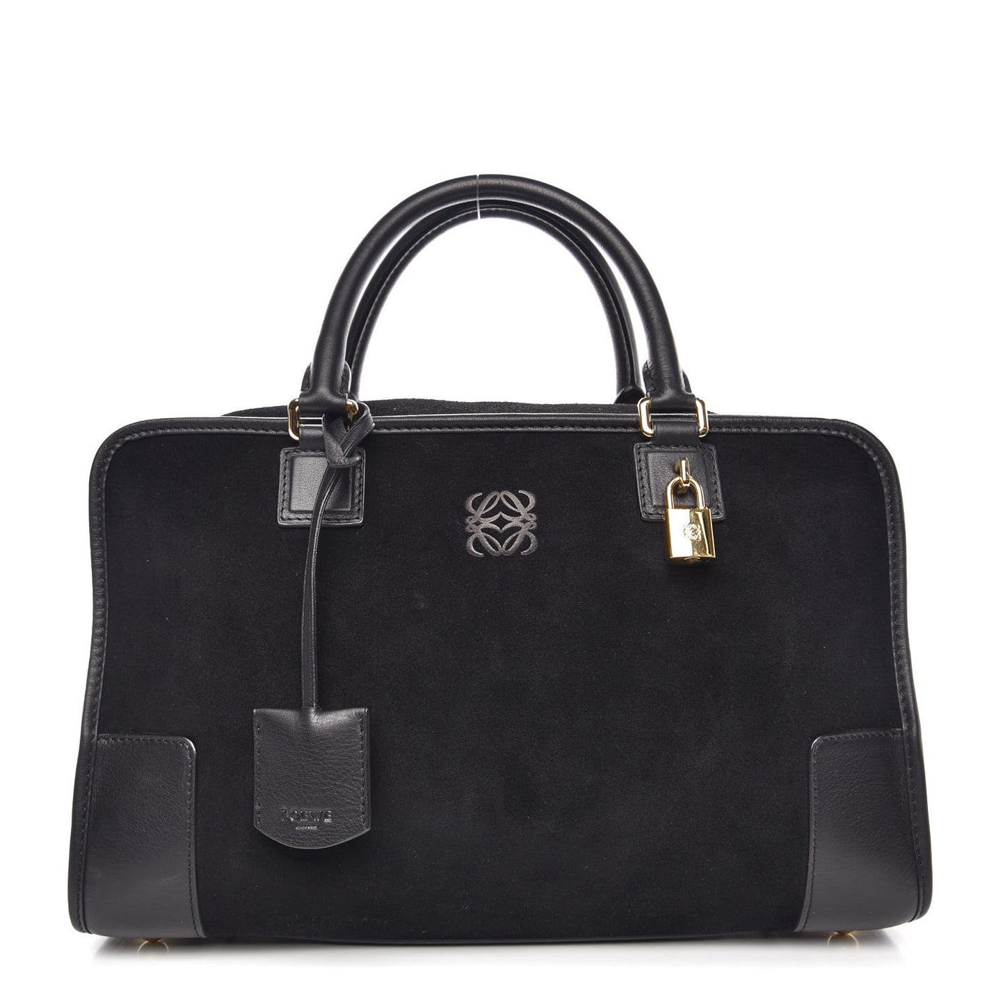 Suede Calfskin Amazona Black